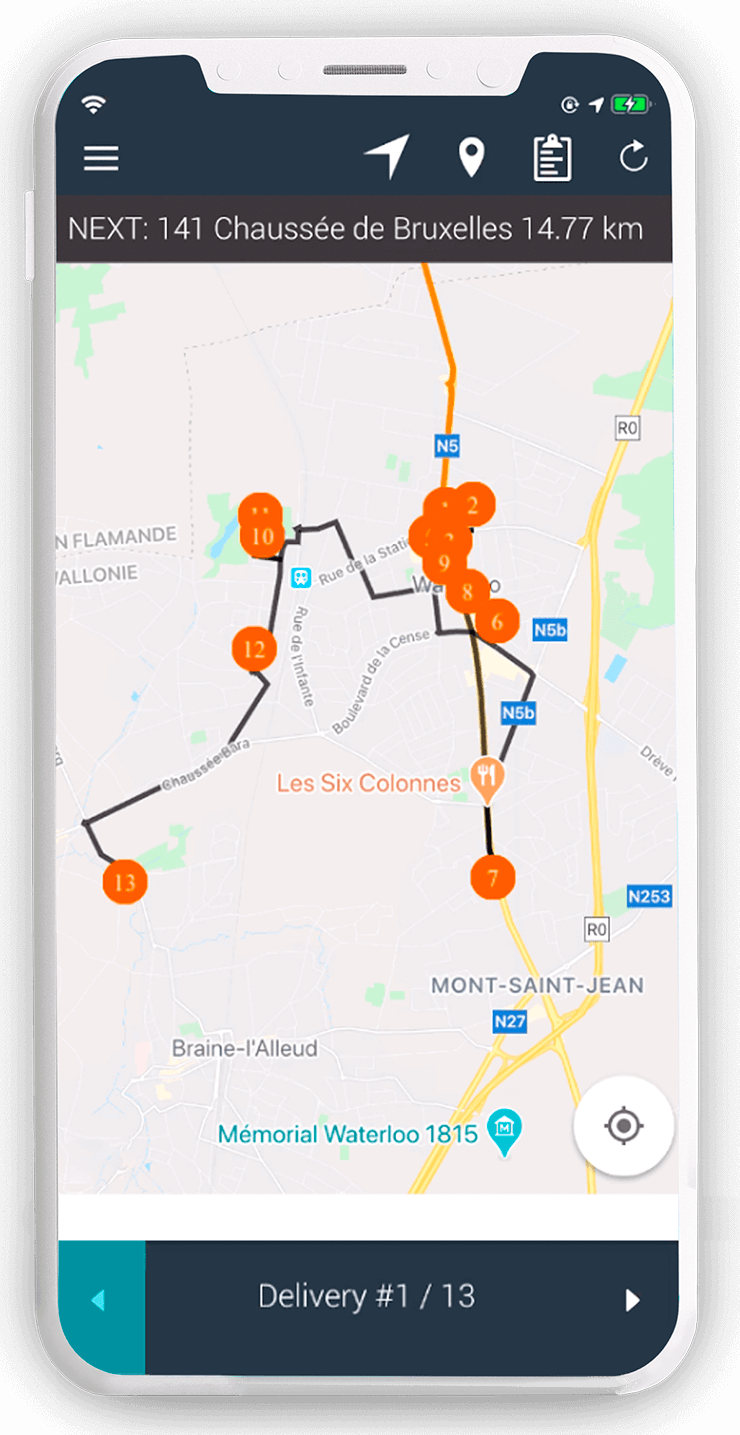 Urbantz Multi Drop Routes Planner